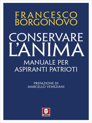 cover image of Conservare l'anima